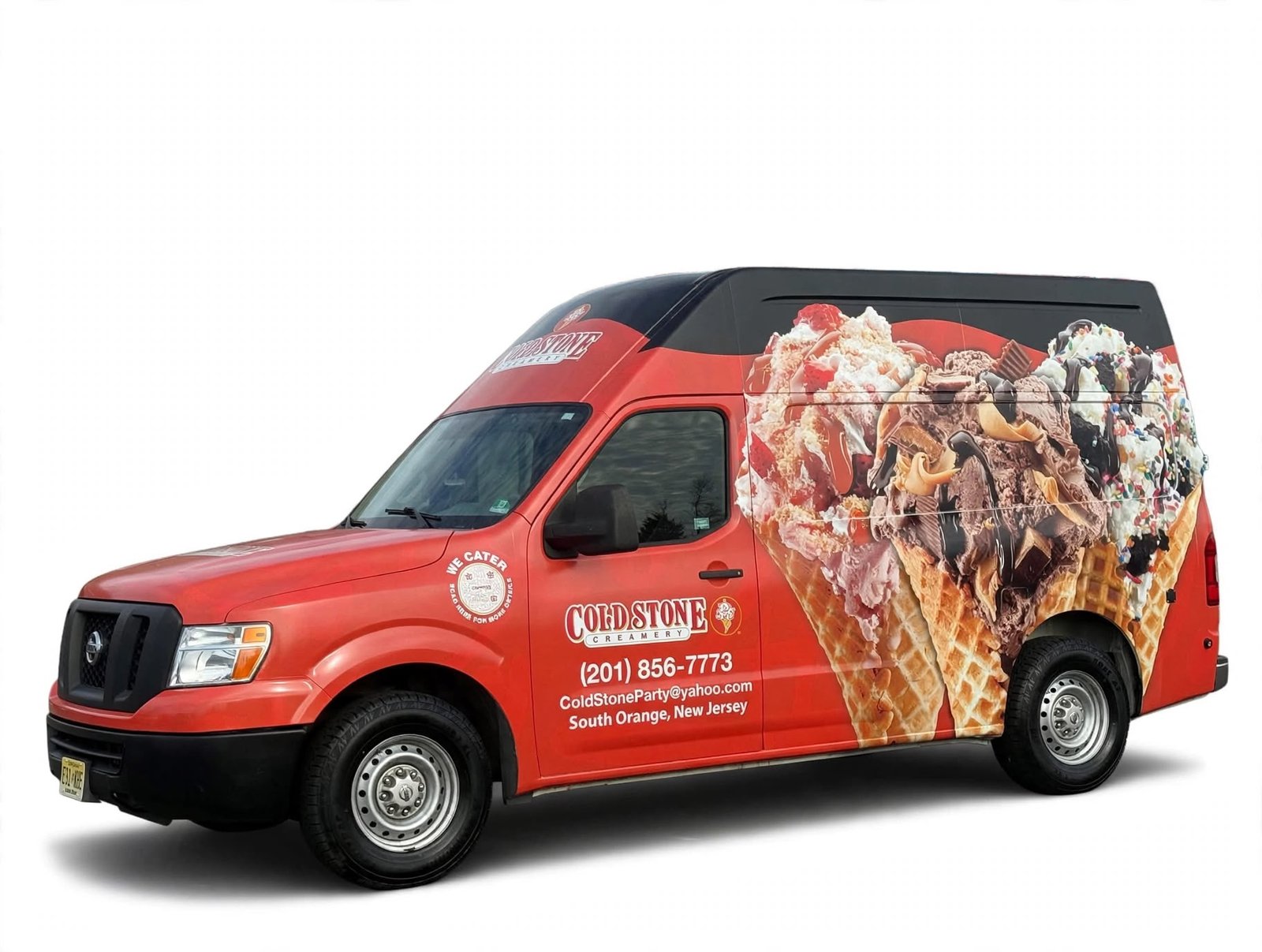 Cold Stone Creamery ice cream truck, South Orange NJ
